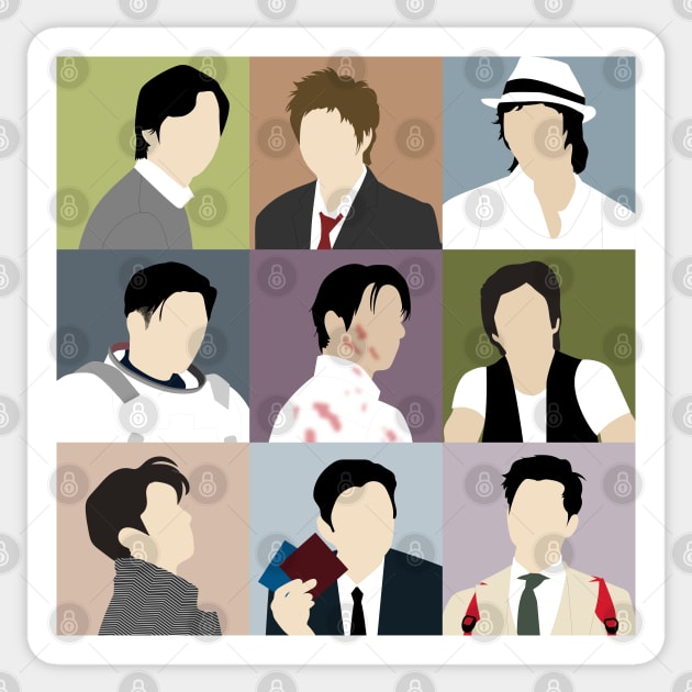 Gong Yoo Fan Art Sticker by akwl.design